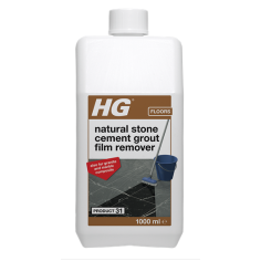 HG Natural Stone Cement & Lime Film Remover - 1L (No. 31)