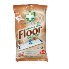 Green Shield Laminate & Wood Floor Surface Wipes Extra Large Sheets - Pack of 24