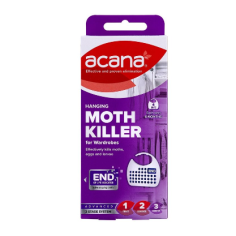 Acana Hanging Moth Killer and Freshener - 4 Pack