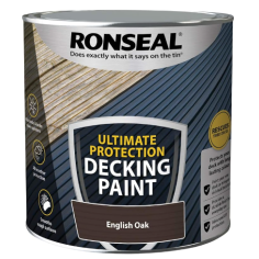 Ronseal Ultimate Protection Decking Paint English Oak 2.5L