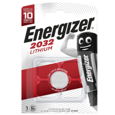 Energizer CR2032 3V Lithium Coin Cell Battery 1 Pk