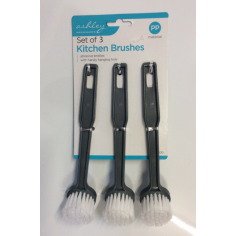 Set Of 3 Kitchen Brushes