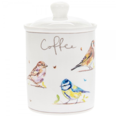 Country Life Birds Coffee Cannister/Caddy