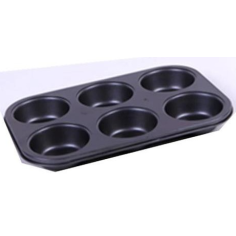 Steelex 6 Cup Muffin Tin 