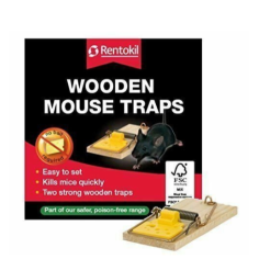 Rentokil Wooden Mouse trap