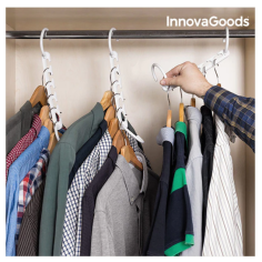 InnovaGoods Hanger Organiser for 40 Items (24 Pieces)