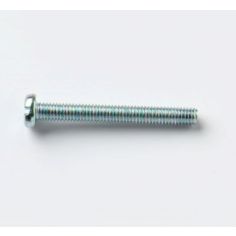 Premier Machine Screw Pan Head Slotted & Nut M4 X 12mm - 12 Piece