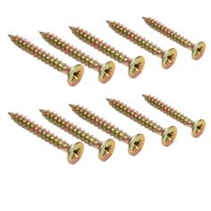 Premier 4 x 60mm ZYP Wood Screw - Pack Of 10