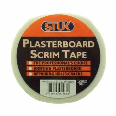 Stuk Plasterboard Scrim Tape - 100mm x 90m