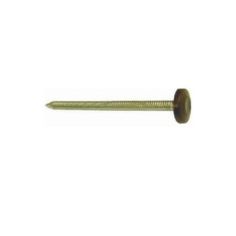 30mm Brown Poly Head Nails (Pack of 10)