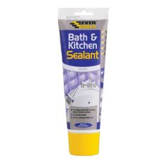 Everbuild Bath & kitchen Sealant - White 200ml