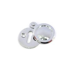 Securit Victorian Chrome Covered Escutcheon - 35mm