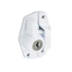 Securit Locking Sash Fastener White 65mm
