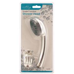 Ashley Chrome Single Function Shower Head