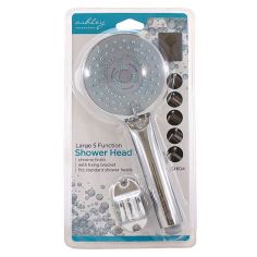 Ashley Large 5 Function Shower Head