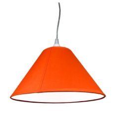 Orange Coolie Shade - 14"