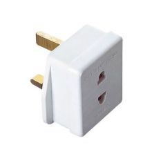 Shaver Adaptor Fused - 1amp 