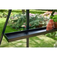 Juliana Integrated Shelf - 2 Sections - Black