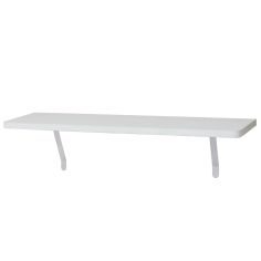 Home Essentials White Radiator Shelf Kit