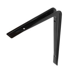 Home Essentials Aston Bracket Black - 220 x 155mm 