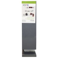 Core Home Grey 3pc Floating U-Shaped Shelf Kit