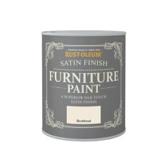 Rust-Oleum Satin Furniture Paint - Shortbread 750ml