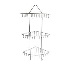 Chrome 3 Tier Corner Shower Caddy