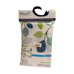 Blue Canyon Botanics Shower Curtain - 180 x 180cm