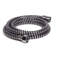 Shower Hose Black and Chrome - 1.5m