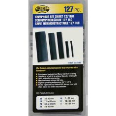 Benson 127pc Black Shrink Tube