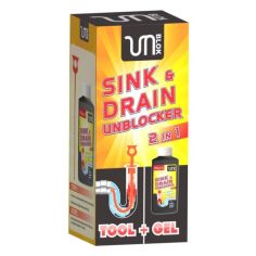 Brite Blok Sink & Drain Unblocker Kit - 500ml