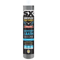 Siroflex Sanitary & Bath Silicone - White 