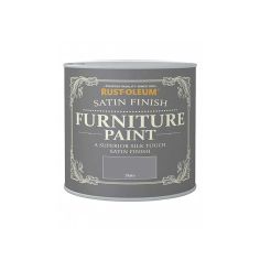 Rust-Oleum Satin Furniture Paint - Slate 125ml