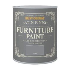 Rust-Oleum Satin Furniture Paint - Slate 750ml