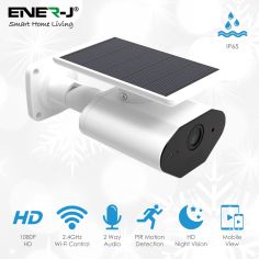 Smart Solar Powered Wireless Outdoor IP Camera 1080P
