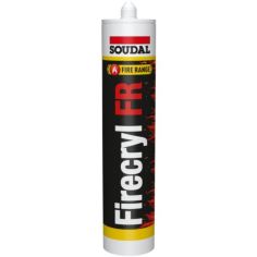 Sodal Firecryl FR Fire Rated Acrylic Sealant White 