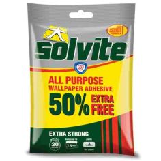 Solvite All Purpose Wallpaper Paste Sachet 5 Roll Pack