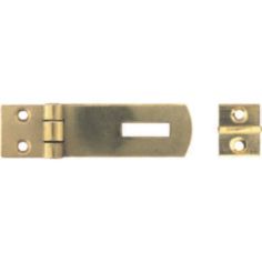 50mm (2") Brass Hasp & Staple