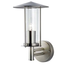 Powermaster S. Steel Outdoor Cylindrical Glass Lantern