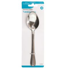 Stainless Steel Tablespoons - Pack of 4