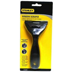 Stanley Window Scraper - Black