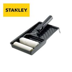 Stanley 2 Sleeve Emulsion & Gloss Mini Roller Set - 4"