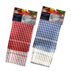 Steelex Cotton Teatowels - Set Of 2