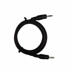 1.2MB 3.5-3.5mm Stereo Jack Plug - Black