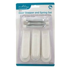 Ashley 6pc Door Stopper & Spring Set