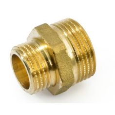 Brass Nipple - 1" x 1/2" 
