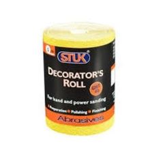 Stuk Decorators Roll For Hand & Power Sanding - 5m Grit 180 / Fine