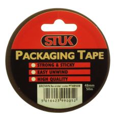 Stuk Brown Packaging Tape 48mm x 50m