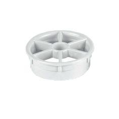 White Plastic Shower Trap Grid - 1½"