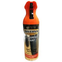 Rust-Oleum Universal All-Surface Spray Paint - Sunset Orange 400ml